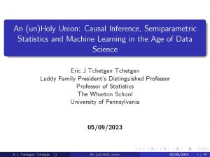 An (un)Holy Union: Causal Inference, Semiparametric Statistics and Machine Learning in the Age of Data Science